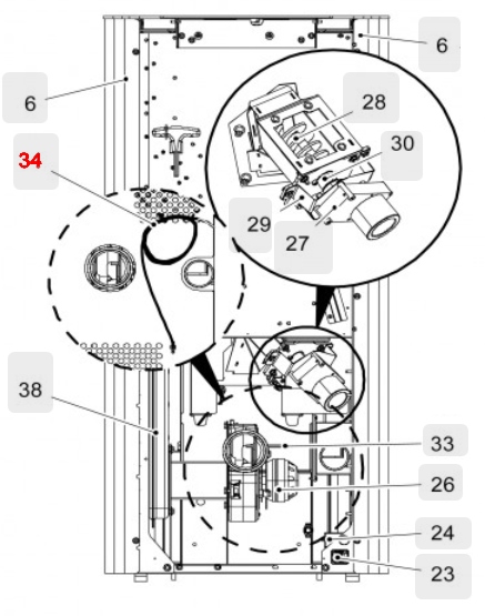 Haas+Sohn Pallazza 532.08 capteur de température ambiante