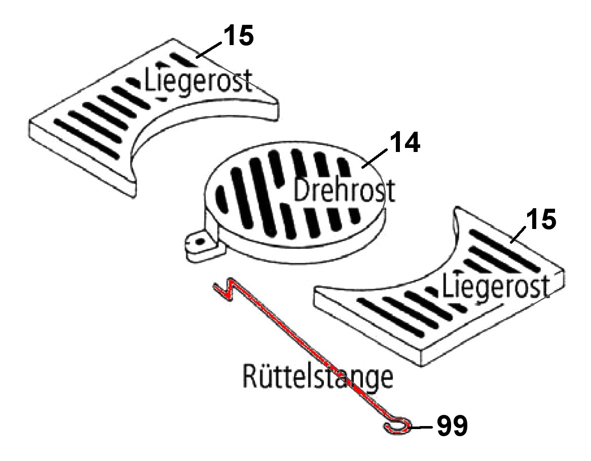 Leda Rubin K19 Rüttelstange A