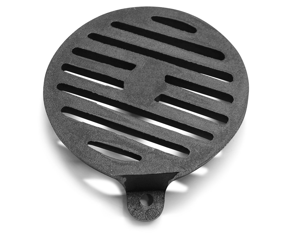 Leda Ascherost 30x20 Cm Inkl. Gratis Rotthues Feuerzeug – Für Kamin, Feuerstelle & Outdoor